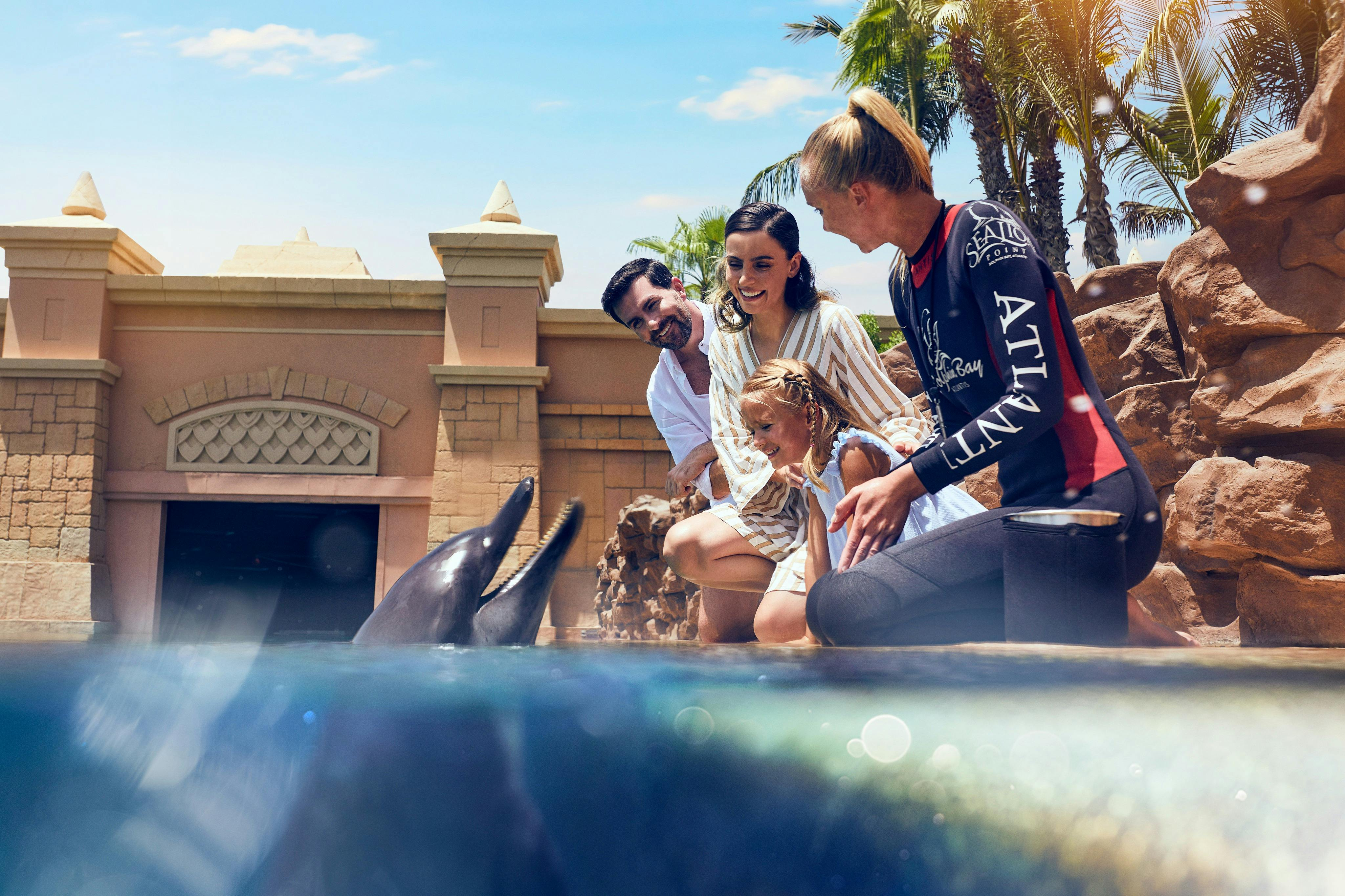 Aquaventure World Dolphin & Sea Lion Experiences: Waterpark Day Pass + Dolphin Meet & Greet - Photo 1 of 3